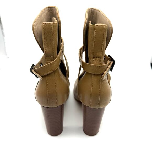 Paige Camille Leather Boot Tan Size 8.5 - Picture 5 of 16